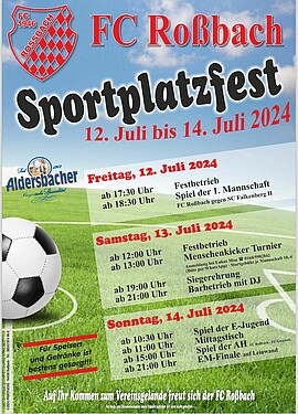 Banner Sportplatzfest