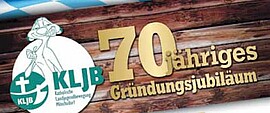 Banner 70-jähriges Gründungsjubiläum
