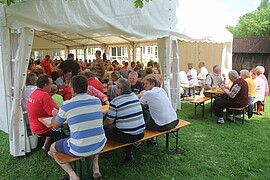 Banner Vatertagsfeier