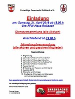 Logo Jahreshauptversammlung