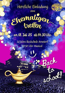 Banner Ehemaligentreffen zum 20-jährigen-Jubiläum