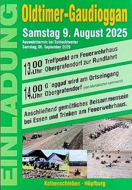 Banner Oldtimer-Gaudioggan